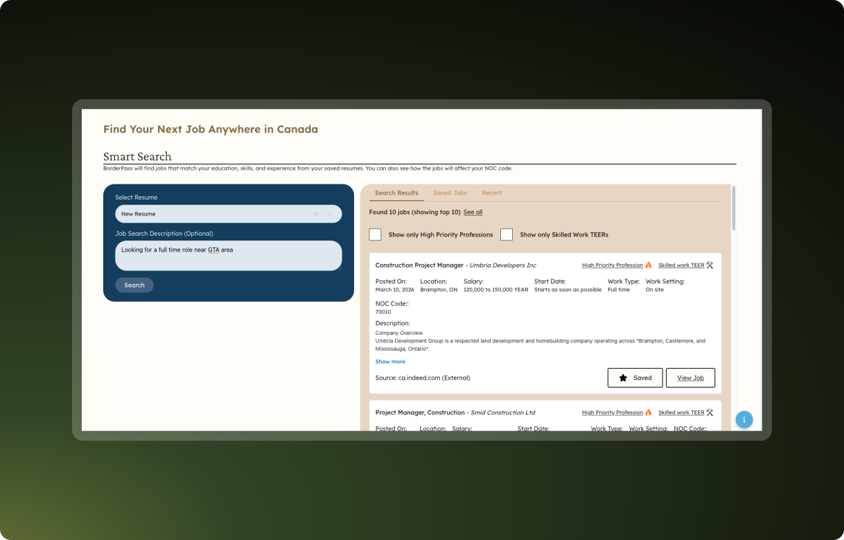 Job Search Tool